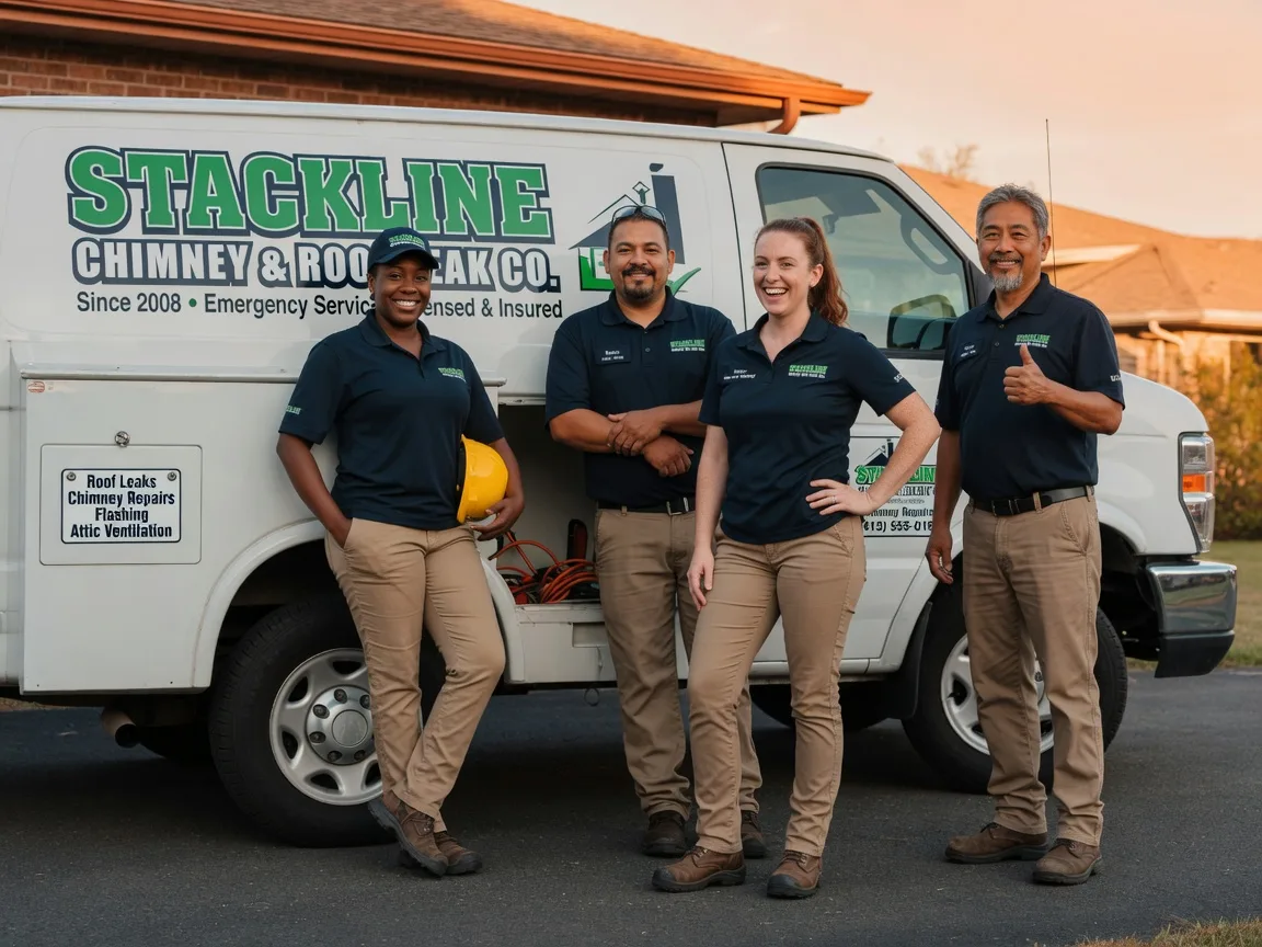 Chimney flashing repair company in Cumberland, OH